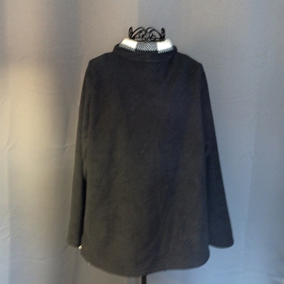 NWT.  CHAPS SPORT Women’s Black jacket.  Size 1X. - Picture 2 of 5